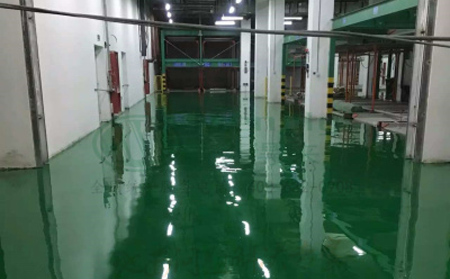 11月镇原镇原环氧地坪施工高峰来袭，梦得来化工多项目同步推进保交付